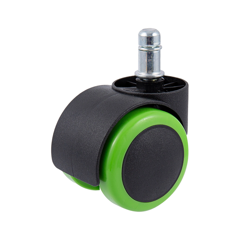 50/38 أسود وخضراء PU Wheel Universal Accessories لكراسي المكتب 50/38 أسود وخضراء PU Wheel Universal Accessories لكراسي المكتب