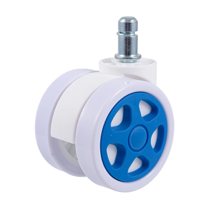 60/32 عجلة السباق البيضاء (5 حفرة زرقاء) Universal Caster accessories لكراسي المكاتب وكراسي الشبكات 60/32 عجلة السباق البيضاء (5 حفرة زرقاء) Universal Caster accessories لكراسي المكاتب وكراسي الشبكات