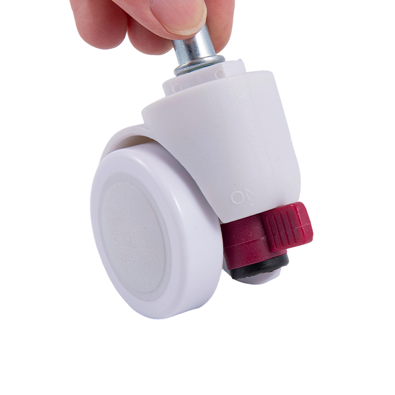 جميع ملحقات العجلات العالمية للكرسي البيض ، عجلة الفرامل الأرضية جميع ملحقات العجلات العالمية للكرسي البيض ، عجلة الفرامل الأرضية